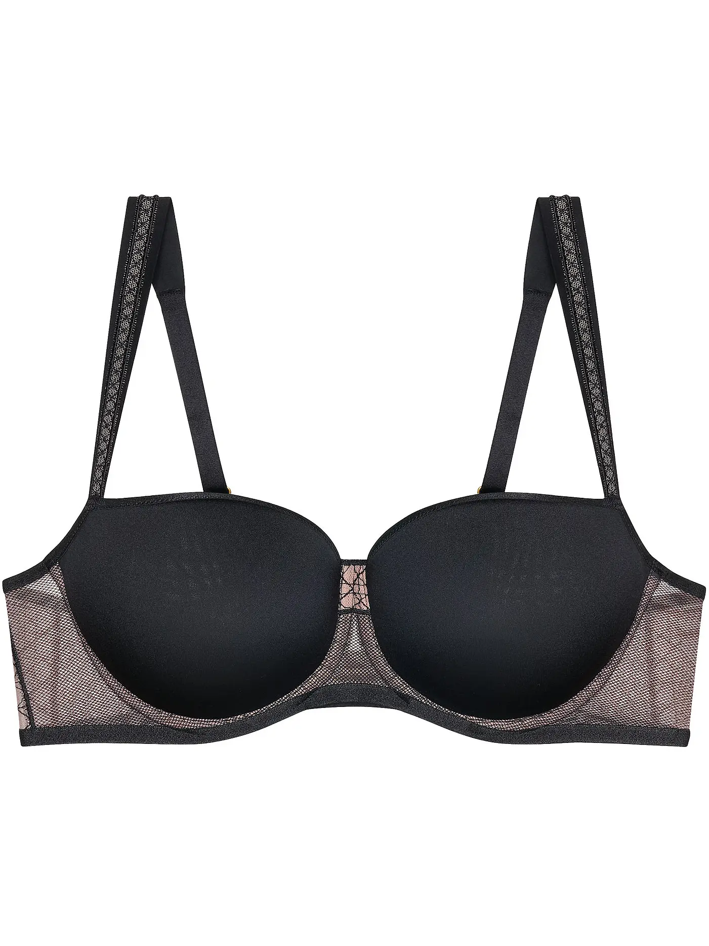 TRIUMPH | BH gefüttert PALINA COSMIC HEARTBEAT vintage pink | schwarz